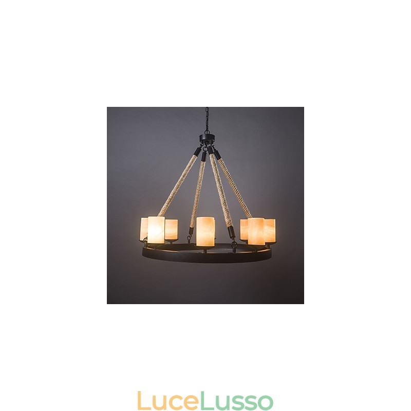 Pendente Industriale Classico Rustico Lodge Vintage Retro CountryLiving Sala da pranzo Negozio Acciaio inossidabile