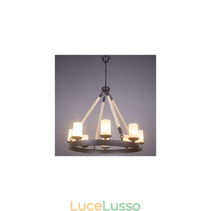 Pendente Industriale Classico Rustico Lodge Vintage Retro CountryLiving Sala da pranzo Negozio Acciaio inossidabile