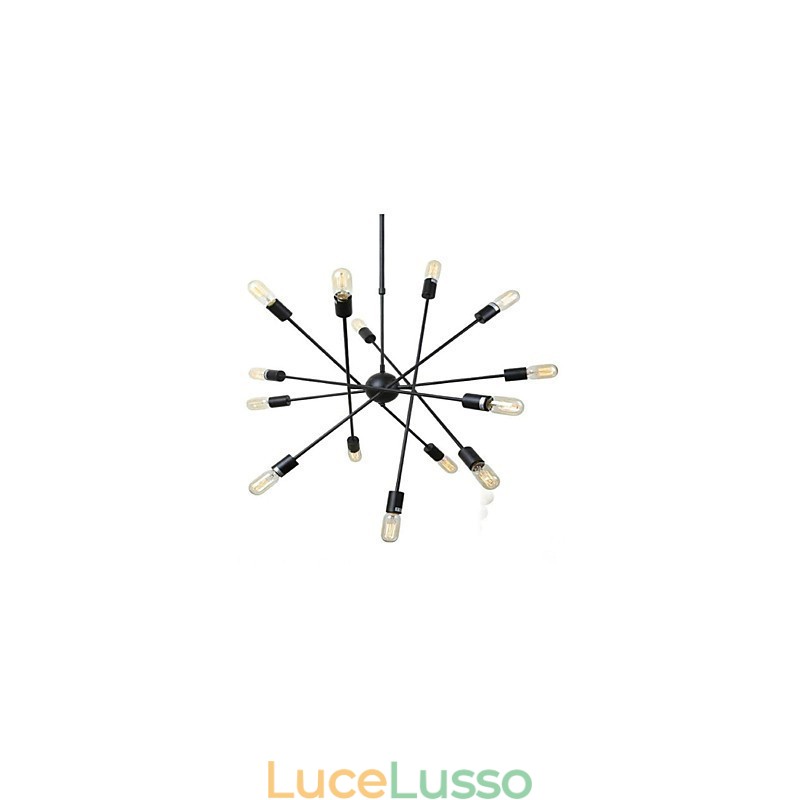 Dipinto rustico Lodge Caratteristica per designer Negozi interni in metallo Lampadario a 2 lampadine