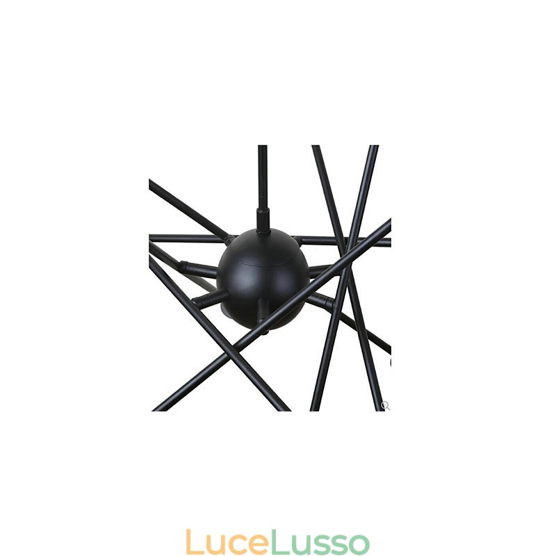 Dipinto rustico Lodge Caratteristica per designer Negozi interni in metallo Lampadario a 2 lampadine