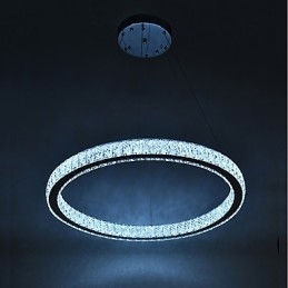 Lampada da soffitto con anello dimmerabile Indoo, lampada a sospensione, lampadario moderno, lampadario con telecomando
