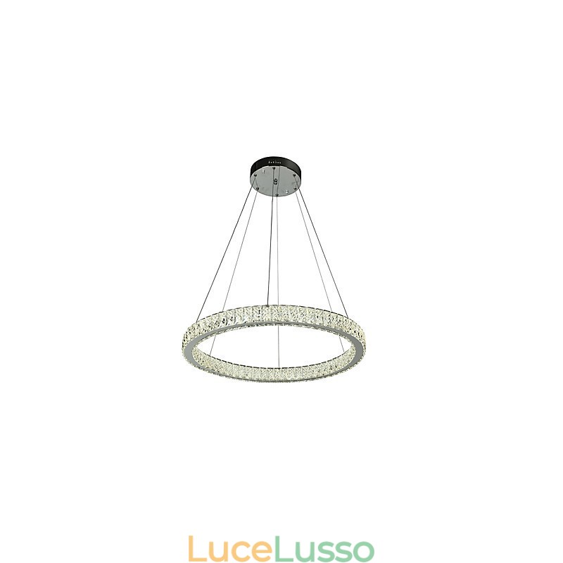 Lampada da soffitto con anello dimmerabile Indoo, lampada a sospensione, lampadario moderno, lampadario con telecomando