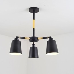 Lampada a sospensione tradizionale classica caratteristica della pittura per mini stile legno bambù