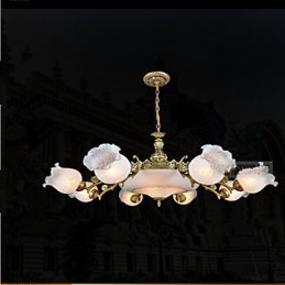 Lampadario Tradizionale Classico Vintage Retro Metallo