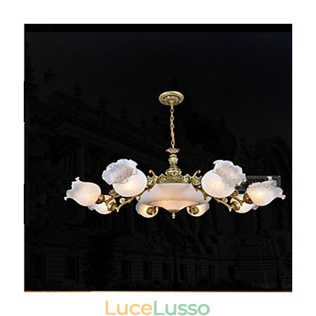 Lampadario Tradizionale Classico Vintage Retro Metallo Lampadario Tradizionale Classico Vintage Retro Metallo