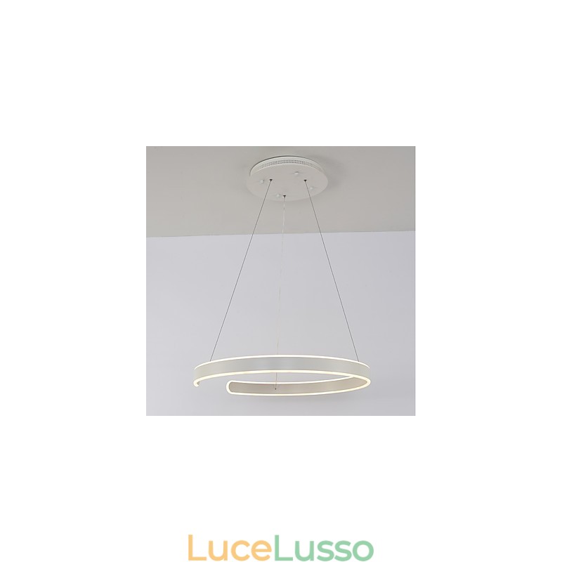 Lampadario semplice e creativo per atmosfera del Nord Europa Lampada per decorare la mensa Apparecchio di illuminazione