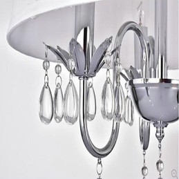 Dipinto rustico Lodge Caratteristica per designer Negozi interni in metallo Lampadario a 2 lampadine