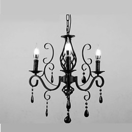 Lampada di cristallo 3 luci moderne semplici novità illuminazione