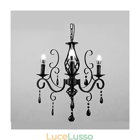 Lampada di cristallo 3 luci moderne semplici novità illuminazione Lampada di cristallo 3 luci moderne semplici novità illuminazione