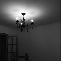 Lampada di cristallo 3 luci moderne semplici novità illuminazione