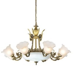 Caratteristica della pittura classica tradizionale per il lampadario in metallo in stile mini