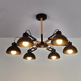 Tradizionale Classico Rustico Lodge Vintage Retro Pittura Caratteristica per Mini Stile Lampadario in Metallo
