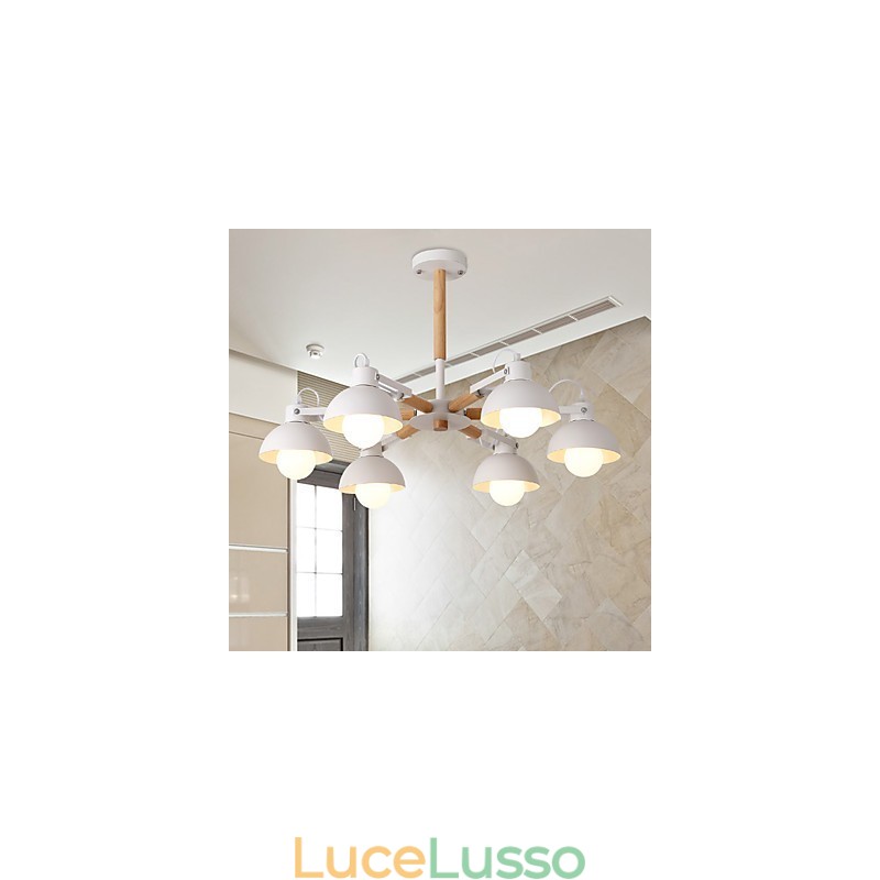 Tradizionale Classico Rustico Lodge Vintage Retro Pittura Caratteristica per Mini Stile Lampadario in Metallo