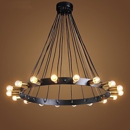 Lampadario creativo nordico Retro Industria Penthouse