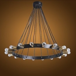 Lampadario creativo nordico Retro Industria Penthouse