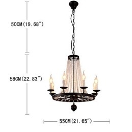 Lampadario a 8 luci moderno contemporaneo tradizionale classico rustico lodge vintage retrò lanterna tamburo paese isola globo ciotola