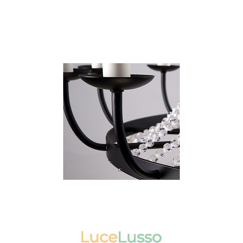 Lampadario a 8 luci moderno contemporaneo tradizionale classico rustico lodge vintage retrò lanterna tamburo paese isola globo ciotola