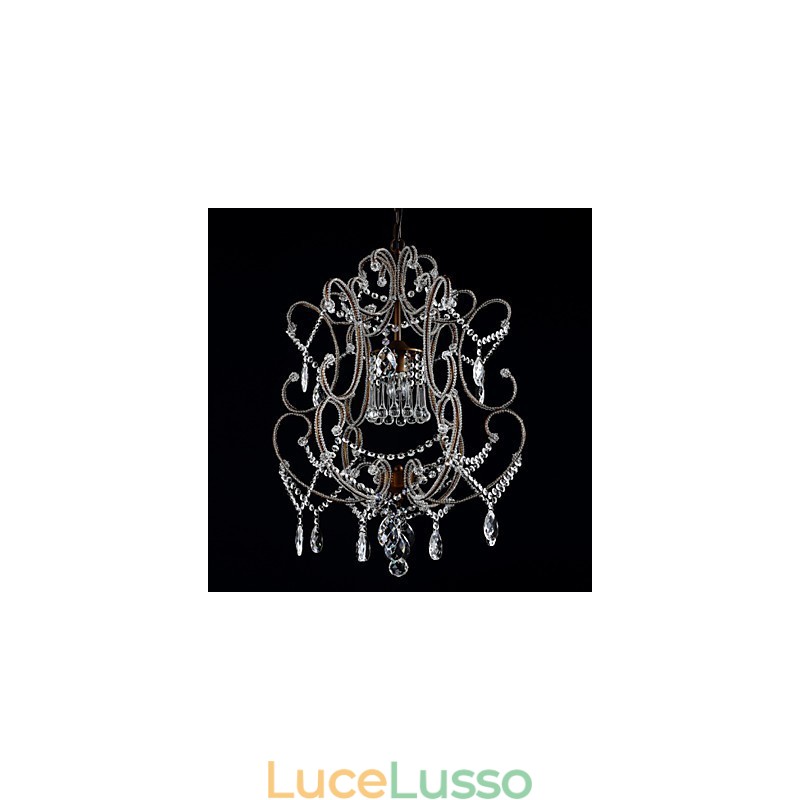 Lampadario moderno Design Lampadario vintage Lampadario in cristallo Loft Lampada a sospensione Lustre