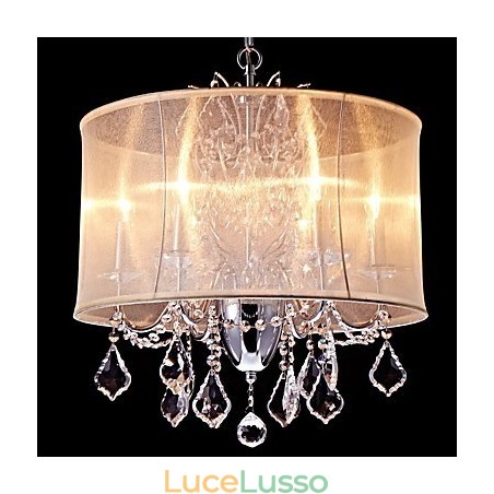 Moderno Contemporaneo Tradizionale Classico Country Cromo Caratteristica per Cristallo Mini Stile Designer Lampadario in Metallo Moderno Contemporaneo Tradizionale Classico Country Cromo Caratteristica per Cristallo Mini Stile Designer Lampadario in Metallo