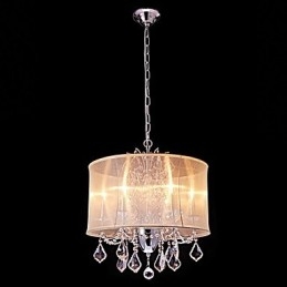 Moderno Contemporaneo Tradizionale Classico Country Cromo Caratteristica per Cristallo Mini Stile Designer Lampadario in Metallo