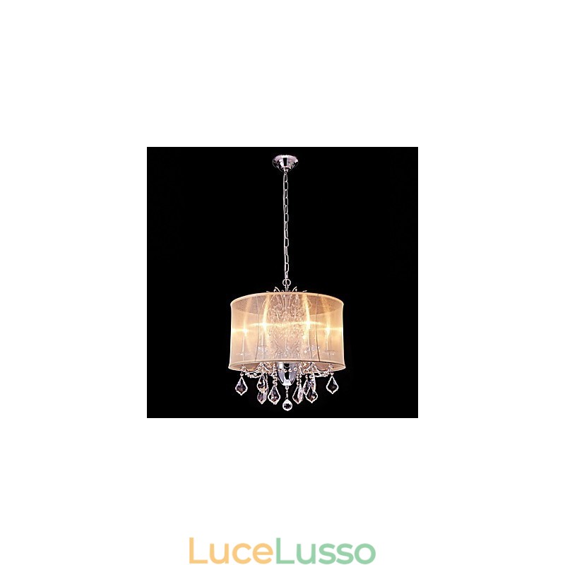 Moderno Contemporaneo Tradizionale Classico Country Cromo Caratteristica per Cristallo Mini Stile Designer Lampadario in Metallo