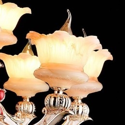 Moderno Contemporaneo Tradizionale Classico Lega di Zinco Caratteristica per Cristallo Mini Stile Lampadario in Metallo
