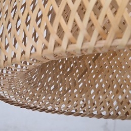 Lampadario in bambù creativo vintage per la casa