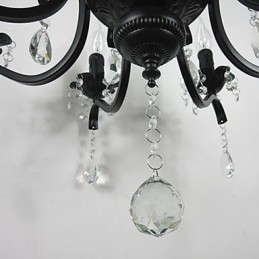 Illuminazione di novità Lampada in ferro battuto in stile europeo Originalità Individualità Decorazione Lampada a candela Lampadario