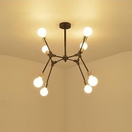 Lampada a sospensione tradizionale classica caratteristica della pittura per mini stile legno bambù