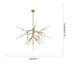 Lampadario da studio
