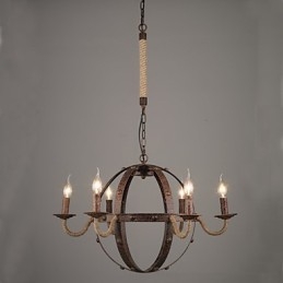 Lampadario Vintage Metallo