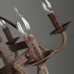 Lampadario Vintage Metallo