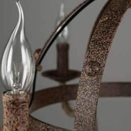 Lampadario Vintage Metallo