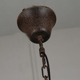 Lampadario Vintage Metallo