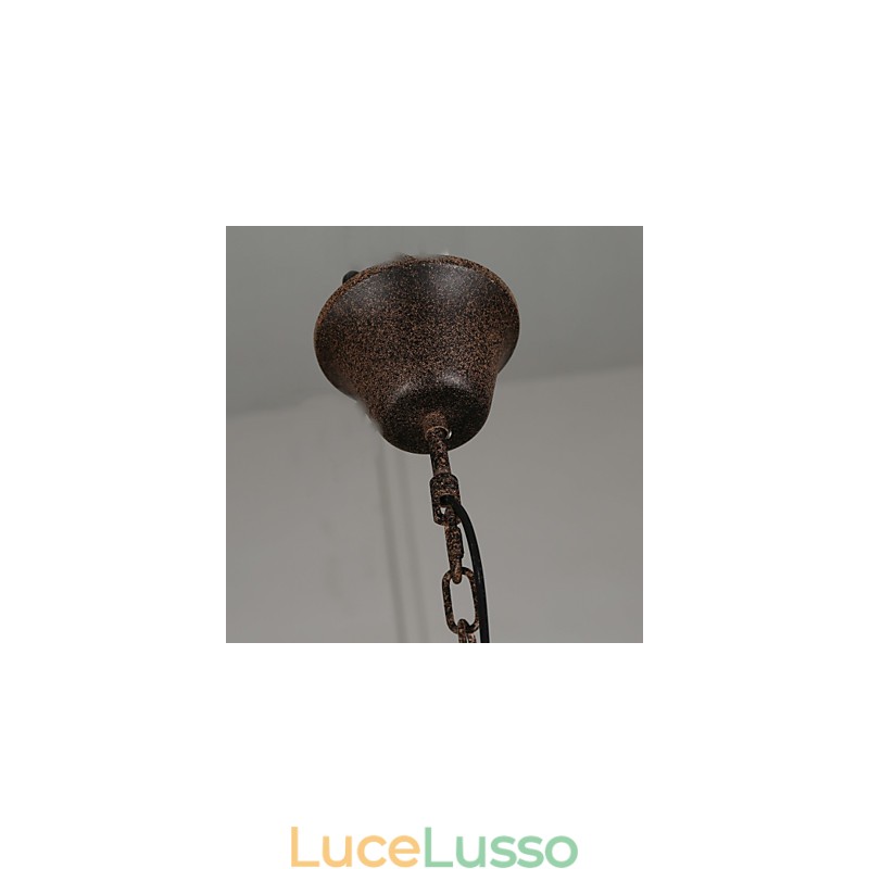 Lampadario Vintage Metallo