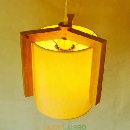 1 lampada a sospensione moderna in stile nordico contemporaneo in legno chiaro con paralume in tessuto 1 lampada a sospensione moderna in stile nordico contemporaneo in legno chiaro con paralume in tessuto