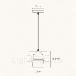 1 lampada a sospensione moderna in stile nordico contemporaneo in legno chiaro con paralume in tessuto