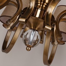 Lampadario moderno contemporaneo in metallo