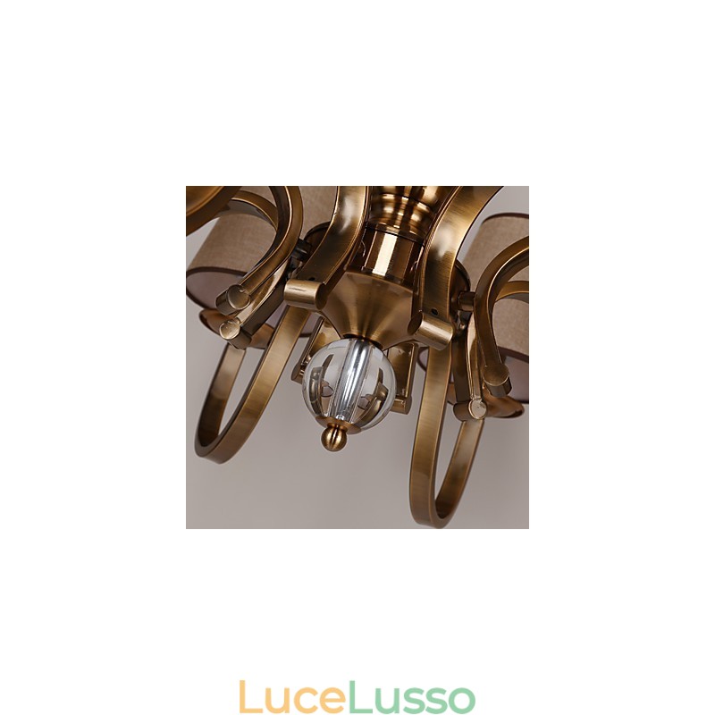 Lampadario moderno contemporaneo in metallo
