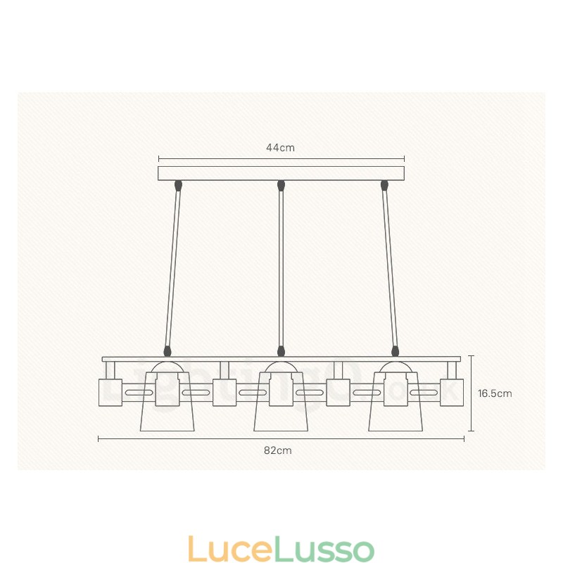 Lampada a sospensione moderna in stile nordico contemporaneo in legno chiaro con paralume in tessuto