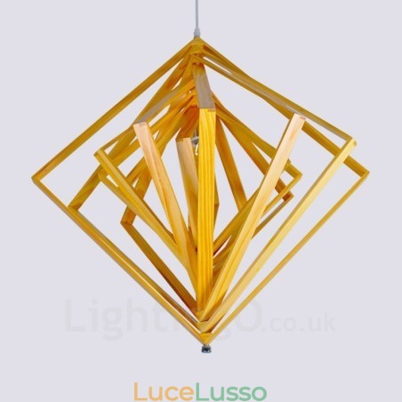 1 lampada a sospensione moderna in stile nordico contemporaneo in legno chiaro con paralume in legno 1 lampada a sospensione moderna in stile nordico contemporaneo in legno chiaro con paralume in legno