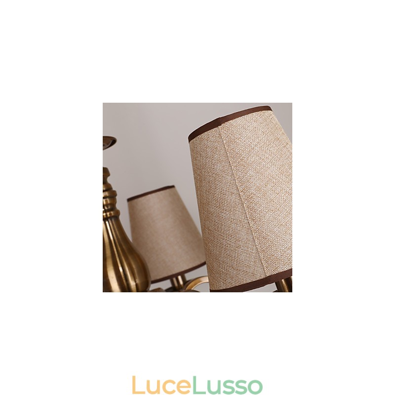 Lampadario moderno contemporaneo in metallo