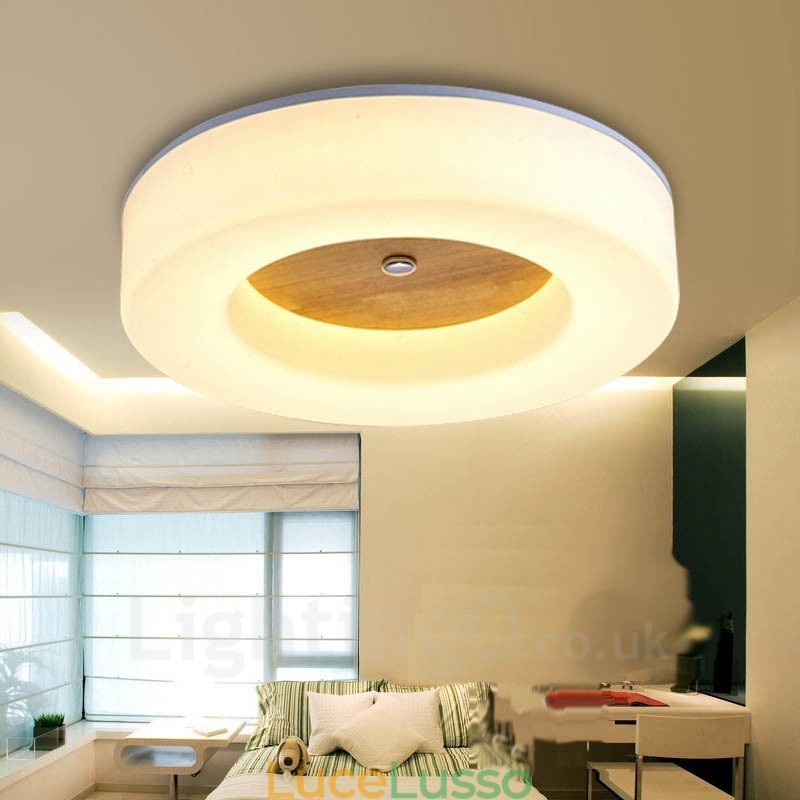 Plafoniere da soffitto moderne e contemporanee in stile nordico con paralume in acrilico