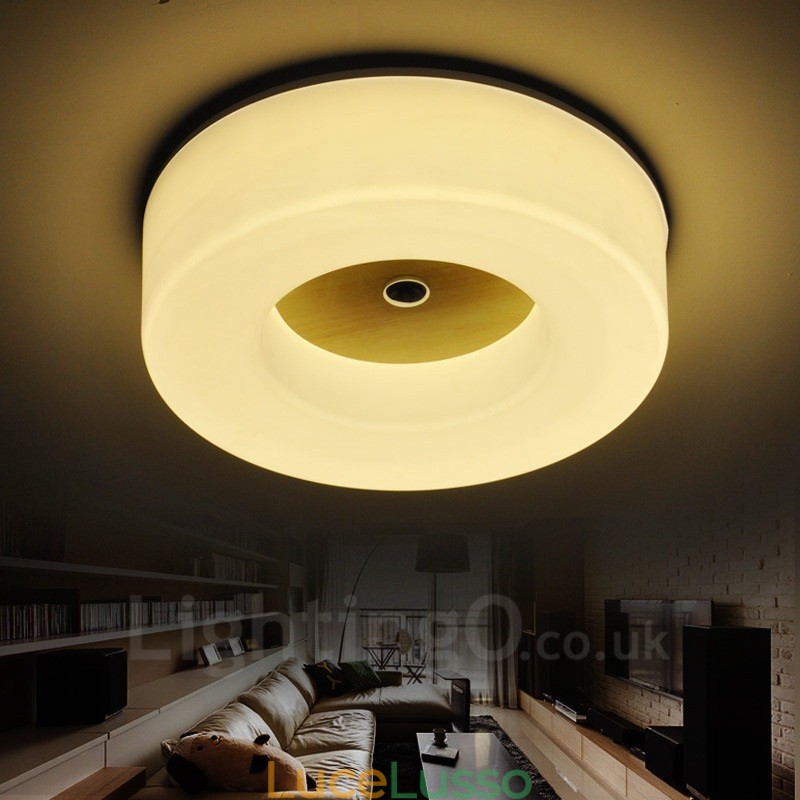 Plafoniere da soffitto moderne e contemporanee in stile nordico con paralume in acrilico