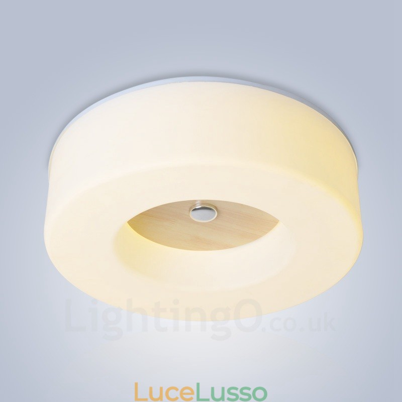 Plafoniere da soffitto moderne e contemporanee in stile nordico con paralume in acrilico