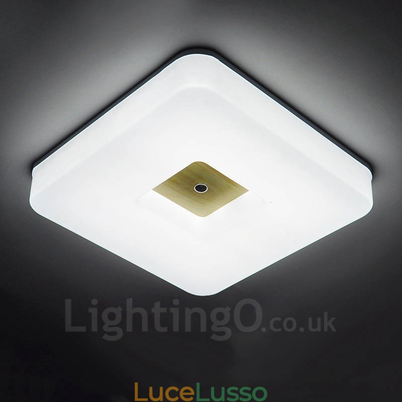 Plafoniere da soffitto moderne e contemporanee in stile nordico con paralume in acrilico