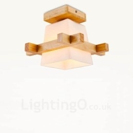 1 luce moderna contemporanea in stile nordico da soffitto con paralume in vetro