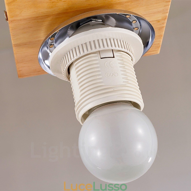 1 luce moderna contemporanea in stile nordico da soffitto con paralume in vetro