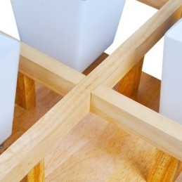Plafoniere da soffitto moderne e contemporanee a 4 luci con paralume in vetro