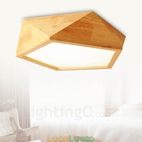 Plafoniere da soffitto moderne e contemporanee in stile nordico con paralume in acrilico Plafoniere da soffitto moderne e contemporanee in stile nordico con paralume in acrilico